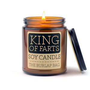 King of Farts Candle